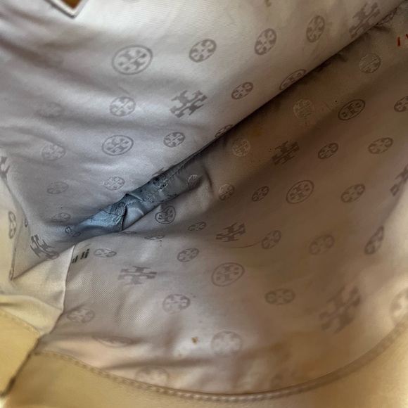 Tory Burch Cream Tote Bag - Picture 8 of 9